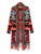 Women Jacquard V-Neck Loose Cardigan Sweater