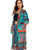 Women Jacquard V-Neck Loose Cardigan Sweater