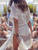 Women Hollow Out Oversized Knit Beach Dress