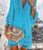 Boho Solid Hollow Out Lace Tassel Long Dress