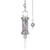 Natural Divination Dowsing Hexagonal Clear Quartz Pendulum
