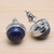 Natural Crystal Stone Stud Earrings
