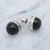 Natural Crystal Stone Stud Earrings