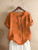 Summer Cotton Linen Femme Vetement Tshirt - size XXL