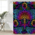 Dragonfly Mandala Waterproof Polyester Curtains