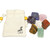 Balancing 7 Chakra Polished Crystal Stone With Bag