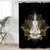 Colorful Flower of Life Waterproof Shower Curtain