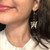 Cute Butterfly Zinc Alloy Drop Dangle Earrings