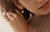 Eye Heart Gold Plated Stainless Steel Earrings