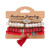 Summer Colorful Handmade Beaded Bracelet Set-1731413597