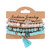 Summer Colorful Handmade Beaded Bracelet Set-1731413597