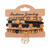 Summer Colorful Handmade Beaded Bracelet Set-1731413597