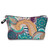 Mandala Colorful Flower Waterproof Cosmetic Bag