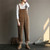 Vintage Solid Color Loose Pocket Corduroy Jumpsuit