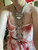 Vintage Ethnic Coin  Collar Tassel Gypsy Choker Necklace