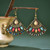 Vintage Boho Beads Turkish Crystal Earrings