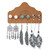 Multicolor Round Boho Tassel Feather Earrings