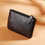 Daisy Print Zipper Mini Coin Clutch Purse