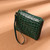 Daisy Print Zipper Mini Coin Clutch Purse
