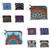 Boho Flower Print Waterproof Zipper Mini Coin Purse
