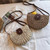 Handmade Rattan Woven Straw Crossbody Messenger Bag
