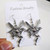 Vintage Fairy Wings Goth Grunge Dangle Earrings