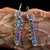 Vintage Ethnic Lovely Flower Dangle Drop Earrings