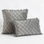 Boho Throw Pillow Covers with Pom-pom Velvet Plaid