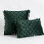 Boho Throw Pillow Covers with Pom-pom Velvet Plaid