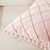 Boho Throw Pillow Covers with Pom-pom Velvet Plaid
