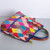 Geometric Colorful Spliced Flowers Shoulder Tote bag-1731422148