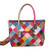 Geometric Real Quality Leather Shoulder Bag