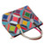 Geometric Real Quality Leather Shoulder Bag