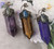 Antique Semi-Precious Crystal Hexagon Column Necklace