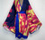 African Style Self Belted Swim Suit Cover Kimono Cardigan