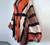 African Style Self Belted Swim Suit Cover Kimono Cardigan