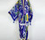 Boho Cotton Self Belted Tunic Kimono Wrap Dress