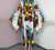 Boho Cotton Self Belted Tunic Kimono Wrap Dress