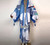 Boho Cotton Self Belted Tunic Kimono Wrap Dress