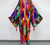 Boho Cotton Self Belted Tunic Kimono Wrap Dress