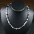 Natural Turquoise  Rose Quartz Crystal Irregular Necklace