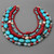5 Row Freshwater Howlite Keshi Pearl Statement Necklace