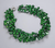 Green Coral 2 Strand Fashion Necklace