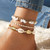 Multilayer Handmade Boho Sea Shell Seed Beads Anklet