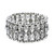 Ethnic Bohemian Crystal Elastic Bangle Bracelet