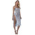 Women Crochet Golden Fashion Mesh Cover Up