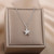 Vintage Sun Moon Gold Color Dainty Chain Necklace