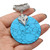 Natural Stone Shell Round Charm Necklace