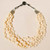Colorful Bohemian Layered Resin Beads Necklace