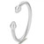 Luxury Cubic Zircon Crystal Bangle Cuff Bracelet